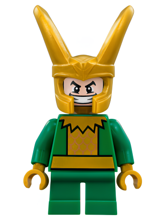 Минифигурка Lego Super Heroes Loki - Short Legs sh0486 U